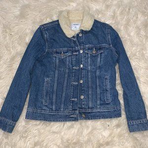 Blue Jean Jacket with Furr